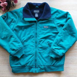 LANDS'END Men Fleece Lined Squall Jacket Full-zip